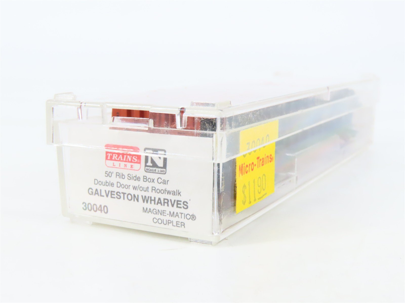 N Scale Micro-Trains MTL 30040 GWF Port Of Galveston 50' Box Car #1063