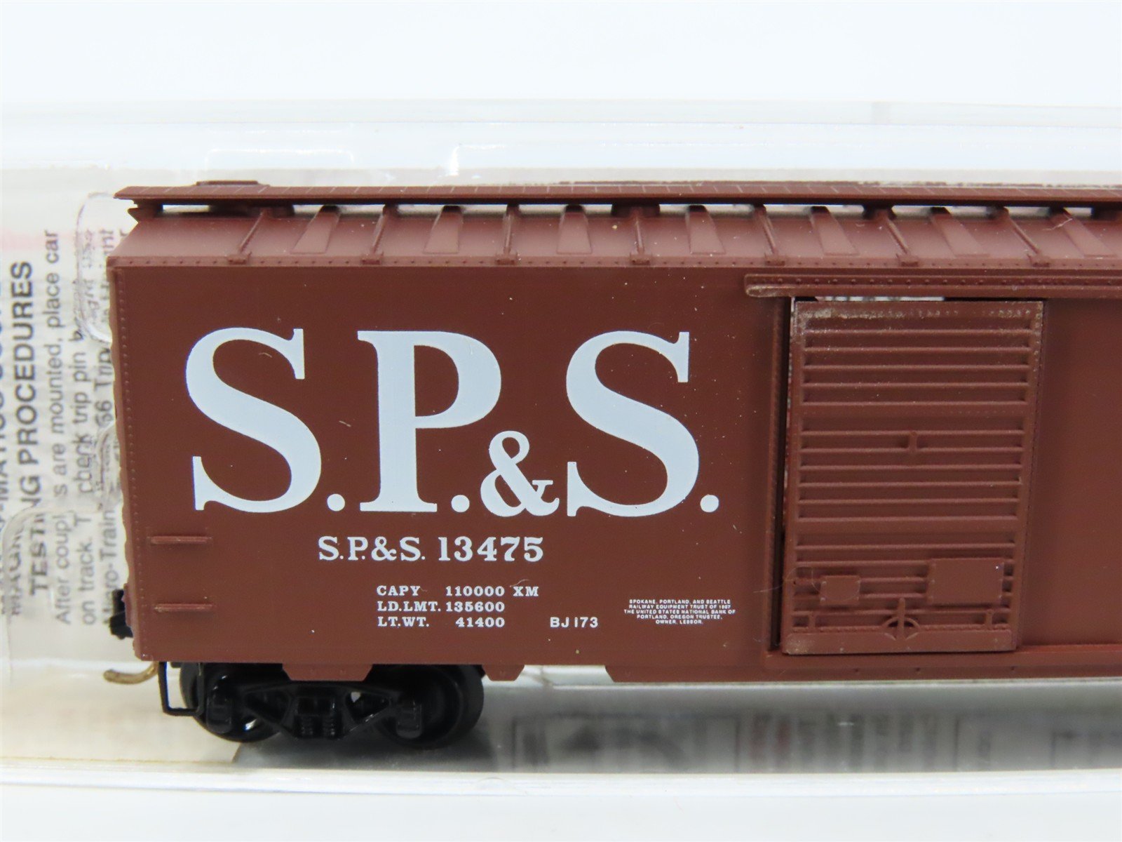 N Scale Micro-Trains MTL 20246 SP&S Spokane Portland & Seattle 40' Boxcar #13475