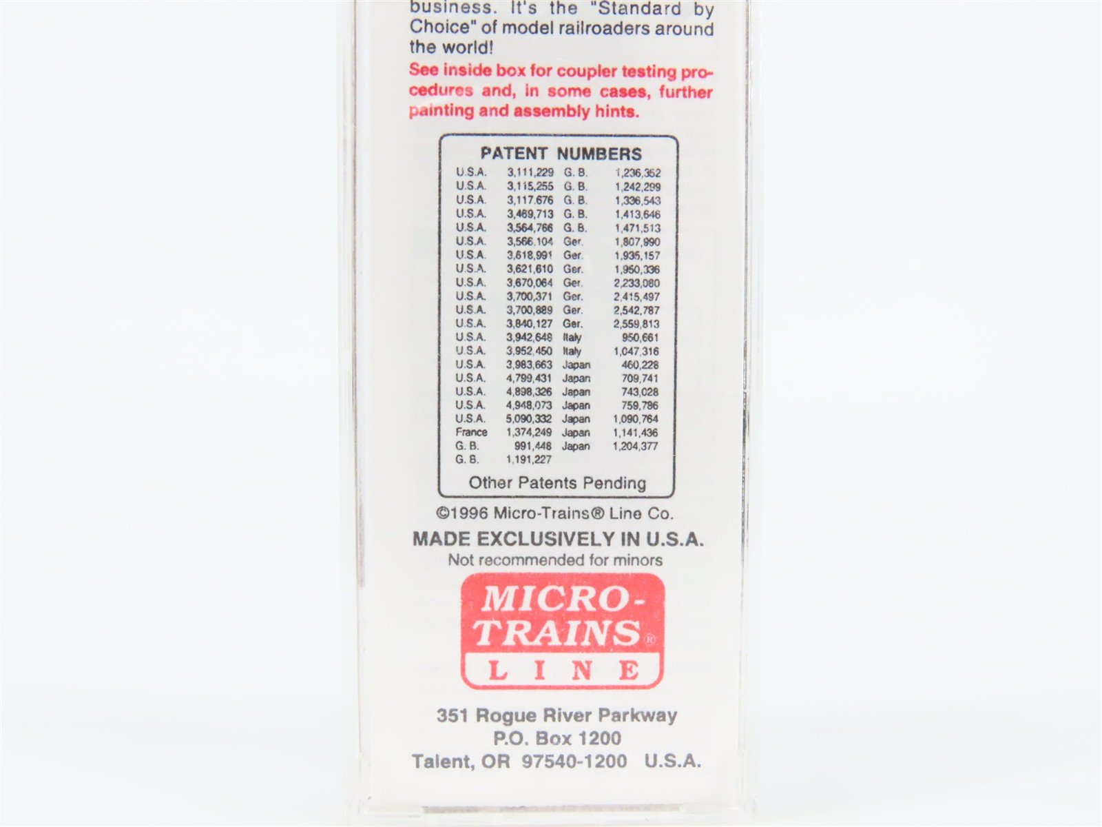 N Scale Micro-Trains MTL 20246 SP&S Spokane Portland & Seattle 40' Boxcar #13475