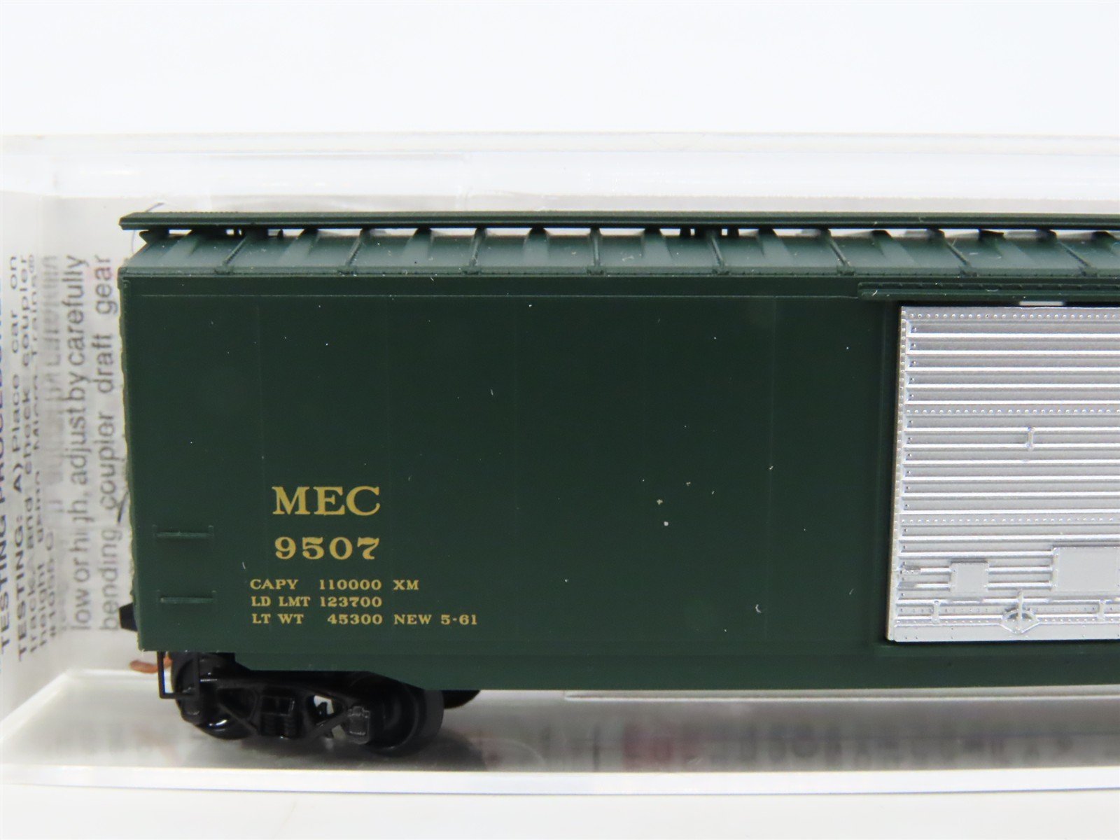 N Micro-Trains MTL 31330 MEC Maine Central Pine Tree Route 50' Box Car #9507
