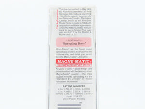 N Micro-Trains MTL 31330 MEC Maine Central Pine Tree Route 50' Box Car #9507