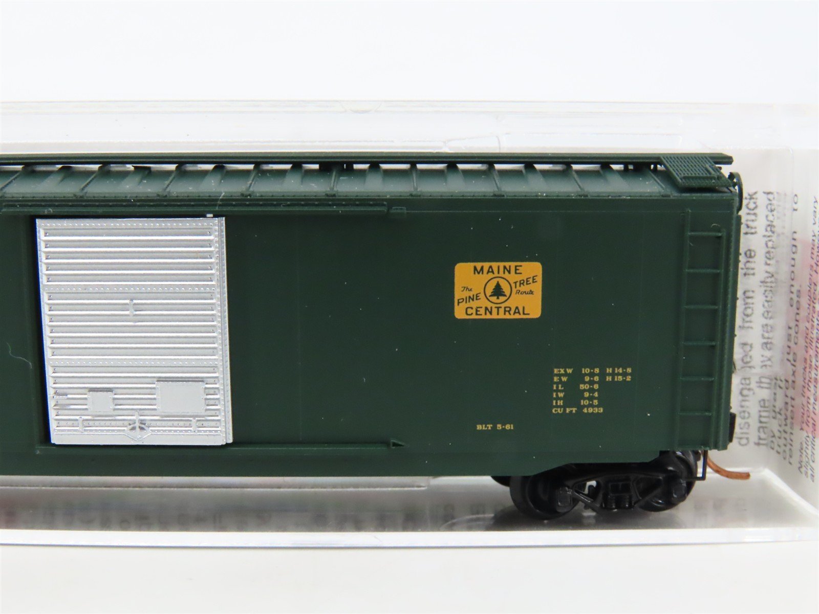 N Micro-Trains MTL 31330 MEC Maine Central Pine Tree Route 50' Box Car #9507