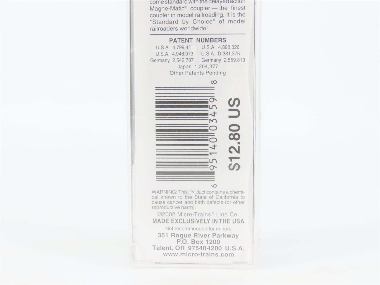 N Micro-Trains MTL 31330 MEC Maine Central Pine Tree Route 50' Box Car #9507