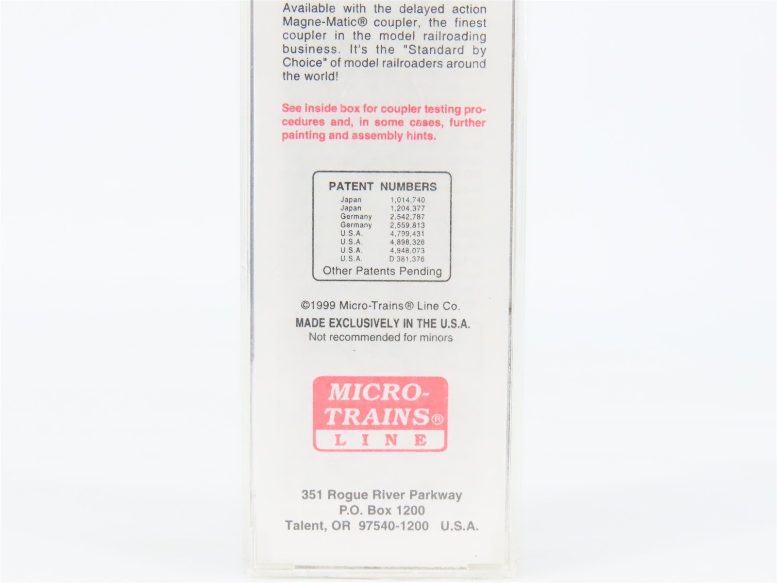 N Scale Micro-Trains MTL 25520 GVSR Golden West Service 50' Box Car #767161