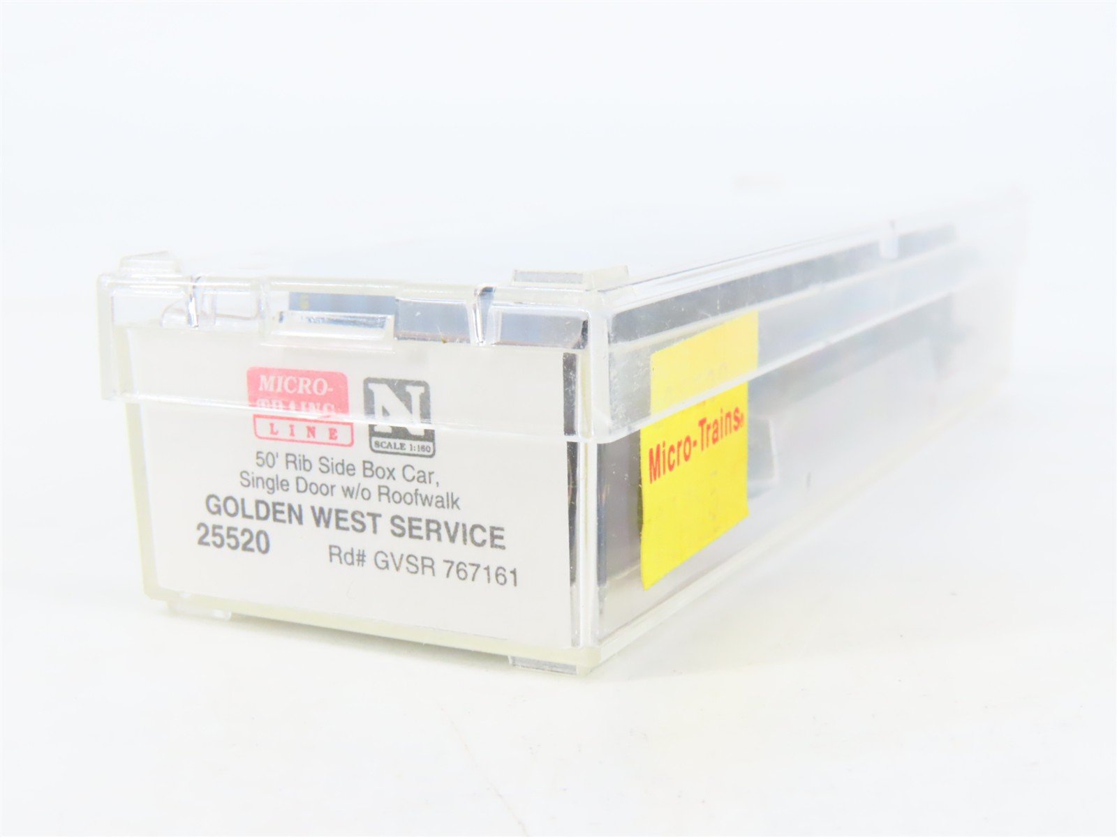 N Scale Micro-Trains MTL 25520 GVSR Golden West Service 50' Box Car #767161