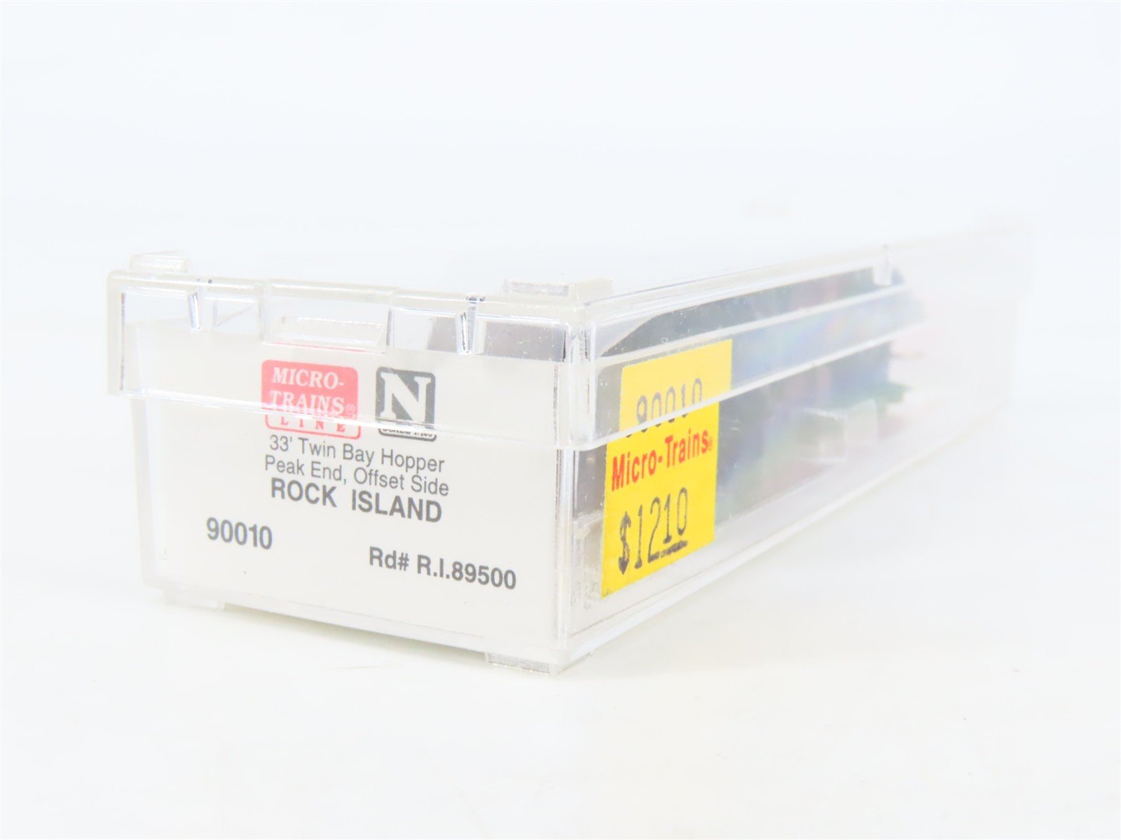 N Scale Micro-Trains MTL 90010 RI Rock Island 2-Bay Open Hopper #89500