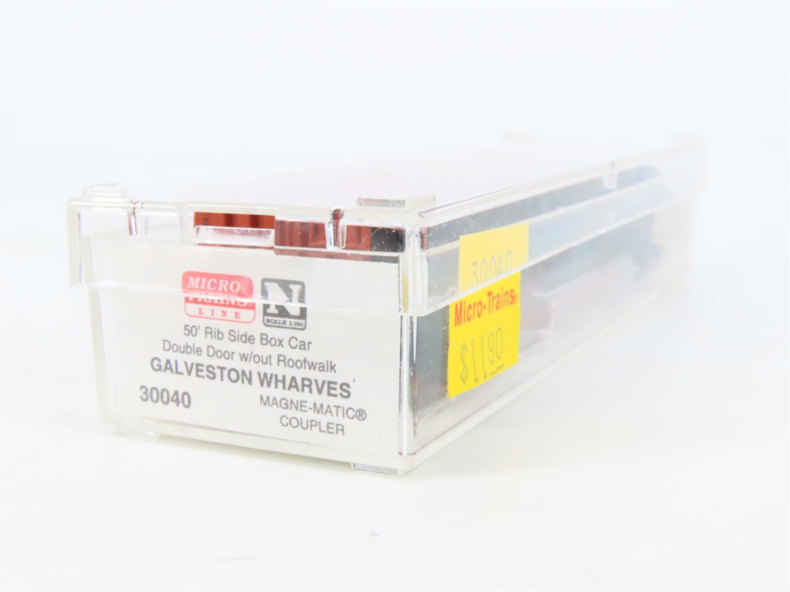 N Scale Micro-Trains MTL 30040 GWF Port Of Galveston 50' Box Car #1063