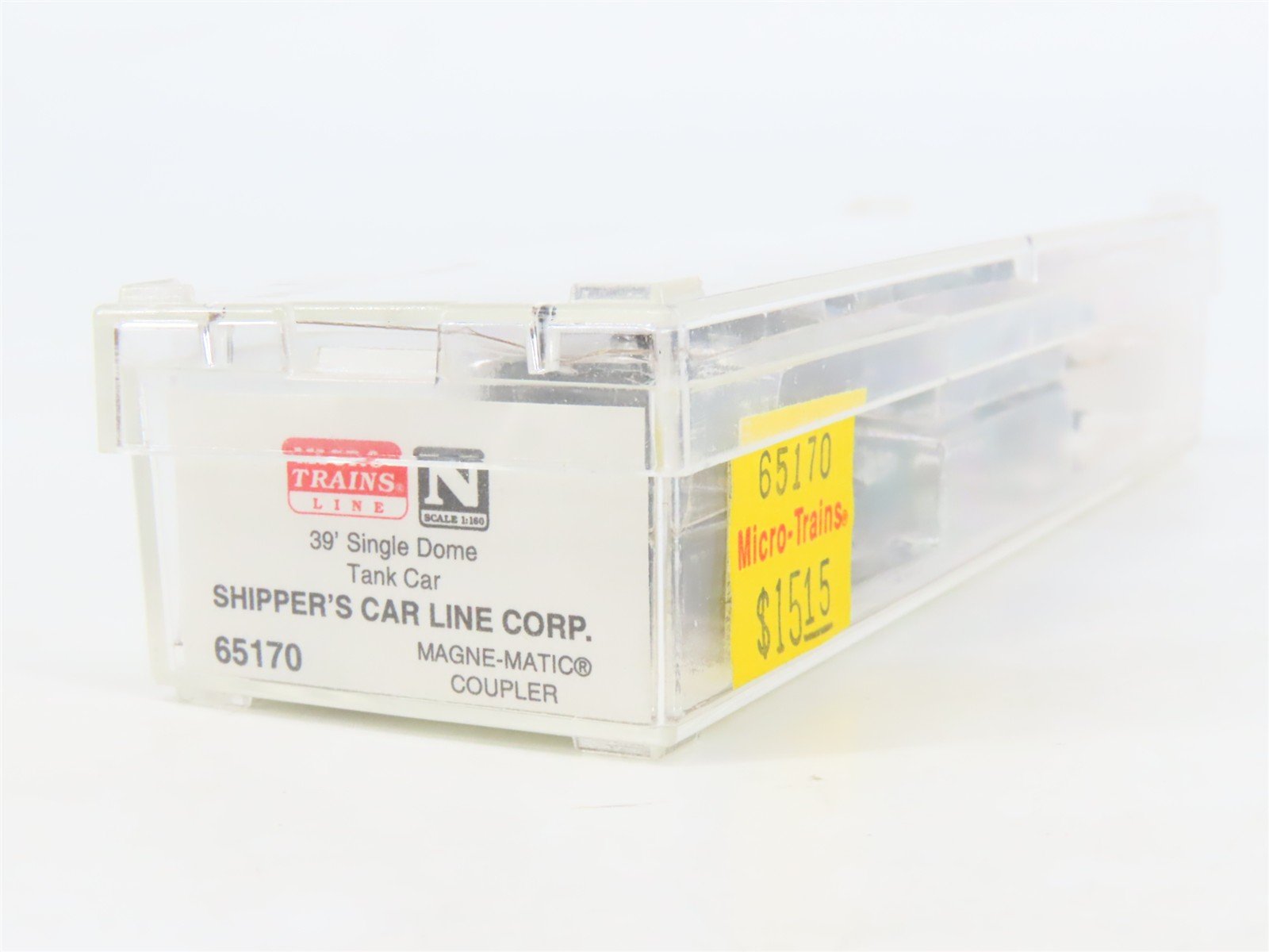N Scale Micro-Trains MTL 65170 SHPX Shippers Car Line Single Dome Tank Car #7673