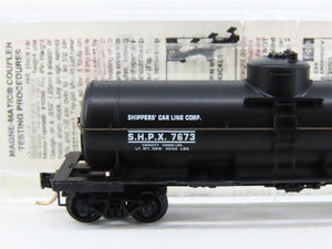 N Scale Micro-Trains MTL 65170 SHPX Shippers Car Line Single Dome Tank Car #7673