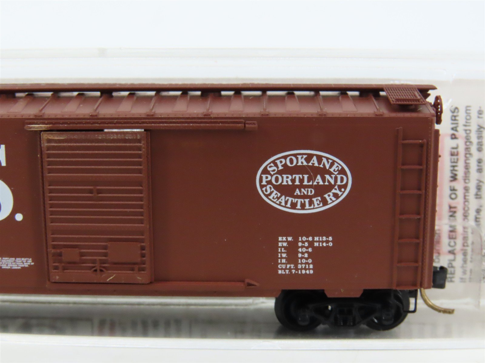 N Micro-Trains MTL 20246 SP&S Spokane Portland & Seattle 40' Box Car #13475