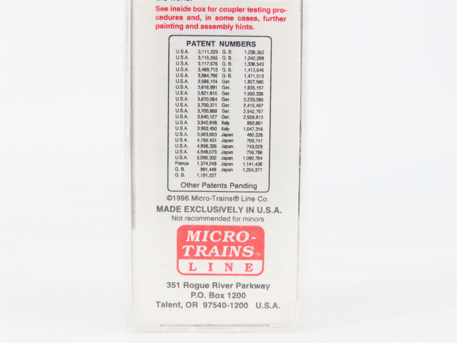 N Micro-Trains MTL 20246 SP&S Spokane Portland & Seattle 40' Box Car #13475