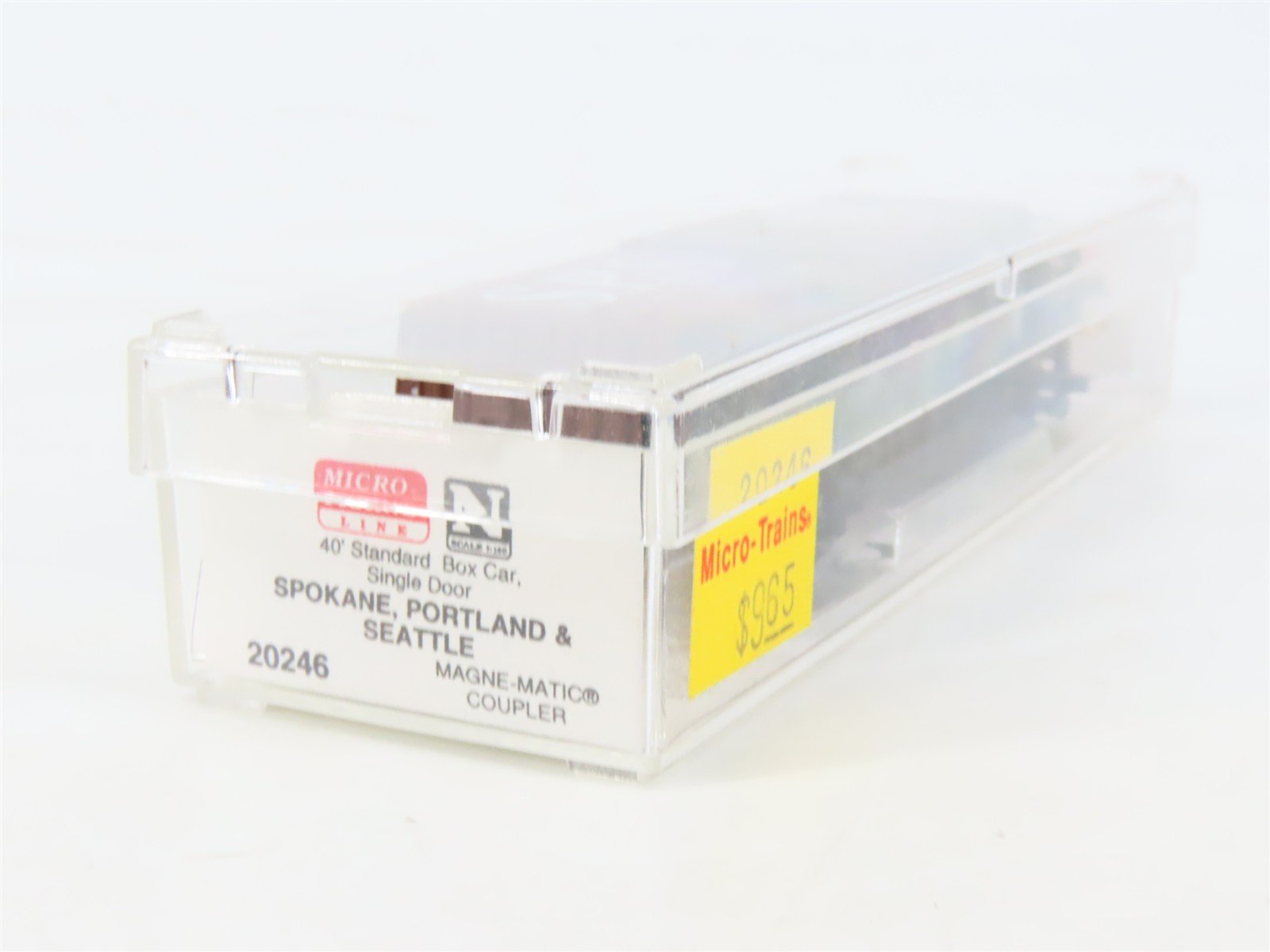 N Micro-Trains MTL 20246 SP&S Spokane Portland & Seattle 40' Box Car #13475