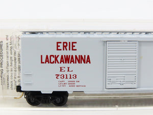 N Scale Micro-Trains MTL 20360 EL Erie Lackawanna 40' Single Door Boxcar #73113