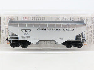 N Scale Micro-Trains MTL 86030 C&O Chesapeake & Ohio 2-Bay Open Hopper #130
