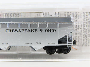 N Scale Micro-Trains MTL 86030 C&O Chesapeake & Ohio 2-Bay Open Hopper #130