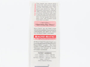 N Scale Micro-Trains MTL 86030 C&O Chesapeake & Ohio 2-Bay Open Hopper #130