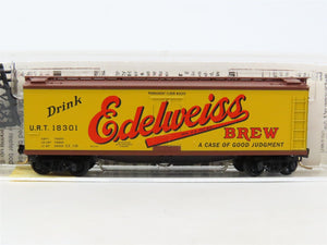 N Scale Micro-Trains MTL 49430 URT Edelweiss Brew 40' Wood Reefer #18301