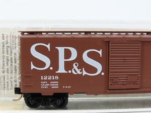 N Scale Micro-Trains MTL 20850 SP&S Spokane Portland & Seattle 40' Boxcar #12218
