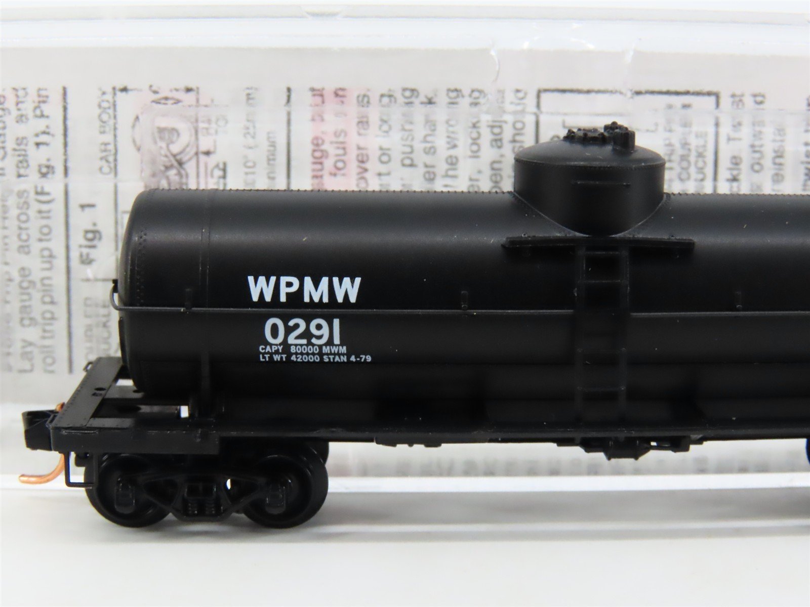 N Scale Micro-Trains MTL 65550 WPMW Western Pacific Single Dome Tank Car #0291