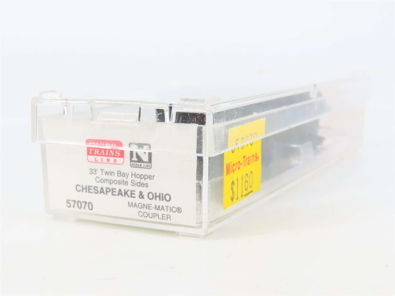 N Scale Micro-Trains MTL 57070 C&O Chesapeake & Ohio 2-Bay Open Hopper #55442