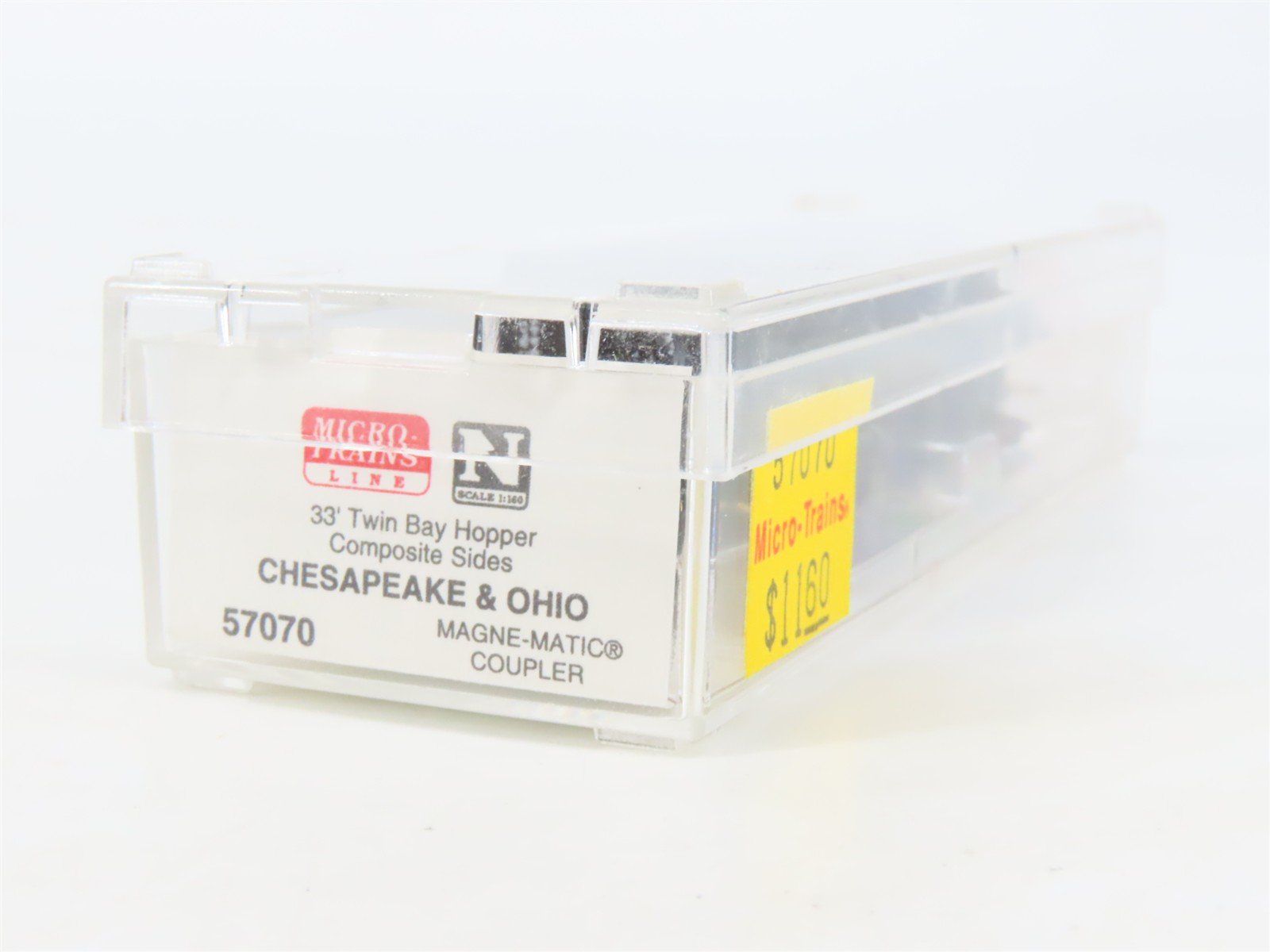 N Scale Micro-Trains MTL 57070 C&O Chesapeake & Ohio 2-Bay Open Hopper #55442