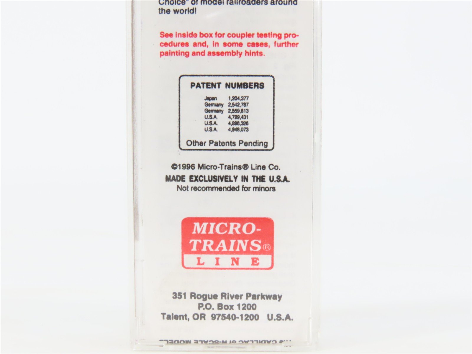 N Scale Micro-Trains MTL 20346/1 B&O Time Saver Service 40' Box Car #470699