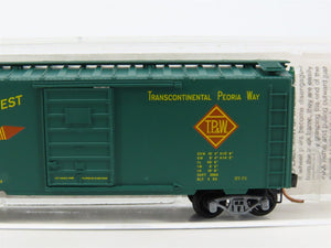 N Scale Micro-Trains MTL 20120 TP&W Toledo Peoria & Western 40' Box Car #620