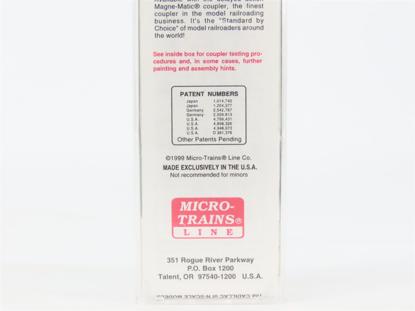 N Scale Micro-Trains MTL 20120 TP&W Toledo Peoria & Western 40' Box Car #620
