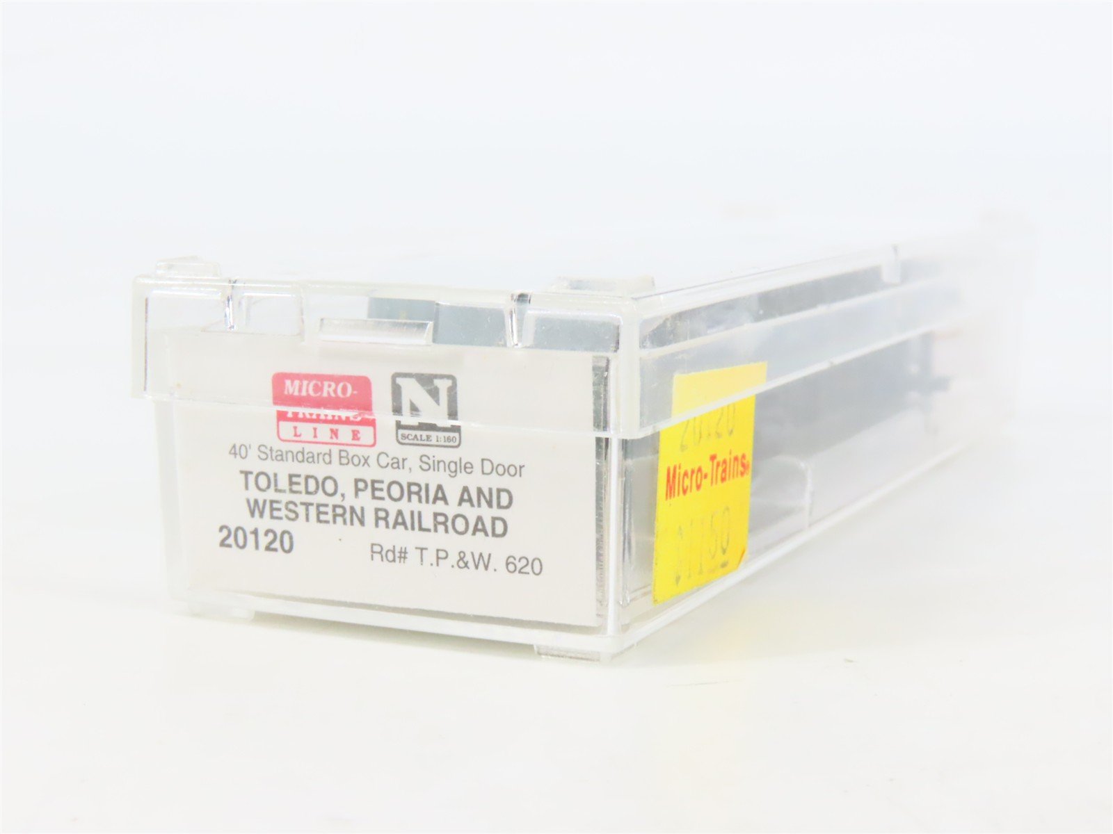 N Scale Micro-Trains MTL 20120 TP&W Toledo Peoria & Western 40' Box Car #620