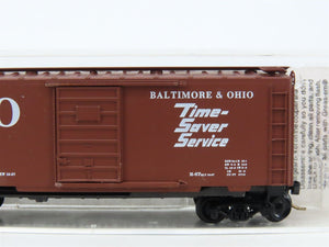 N Scale Micro-Trains MTL 20346/1 B&O Time Saver Service 40' Box Car #470699