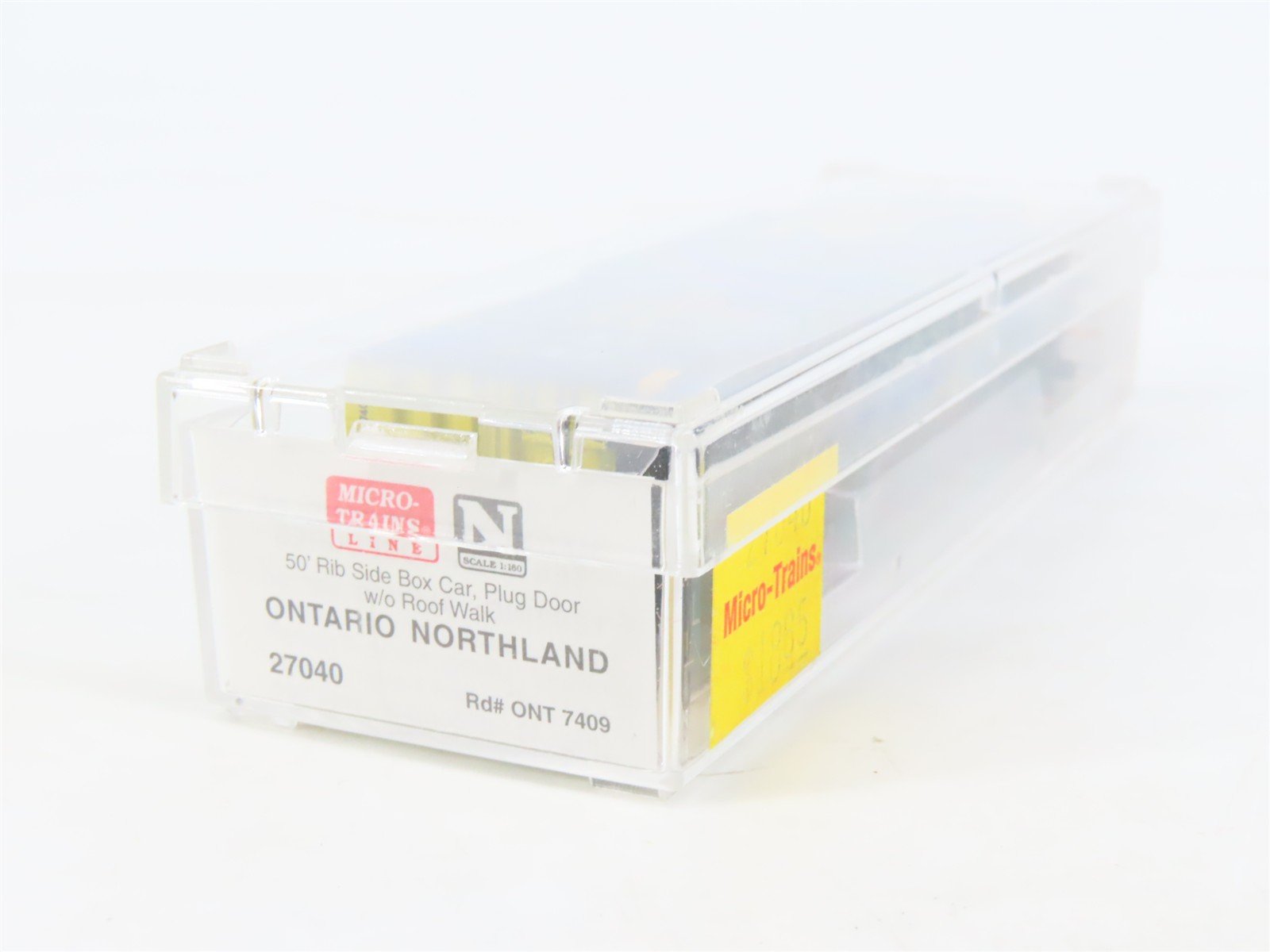 N Scale Micro-Trains MTL 27040 ONT Ontario Northland 50' Plug Door Box Car #7409