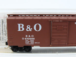 N Scale Micro-Trains MTL 20346/1 B&O Time Saver Service 40' Box Car #470699