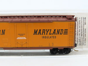 N Scale Micro-Trains MTL 21240 WMRX Western Maryland 40' Plug Door Box Car #14