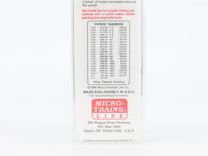 N Scale Micro-Trains MTL 21240 WMRX Western Maryland 40' Plug Door Box Car #14