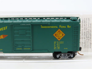 N Scale Micro-Trains MTL 20120 TP&W Toledo Peoria & Western 40' Box Car #620