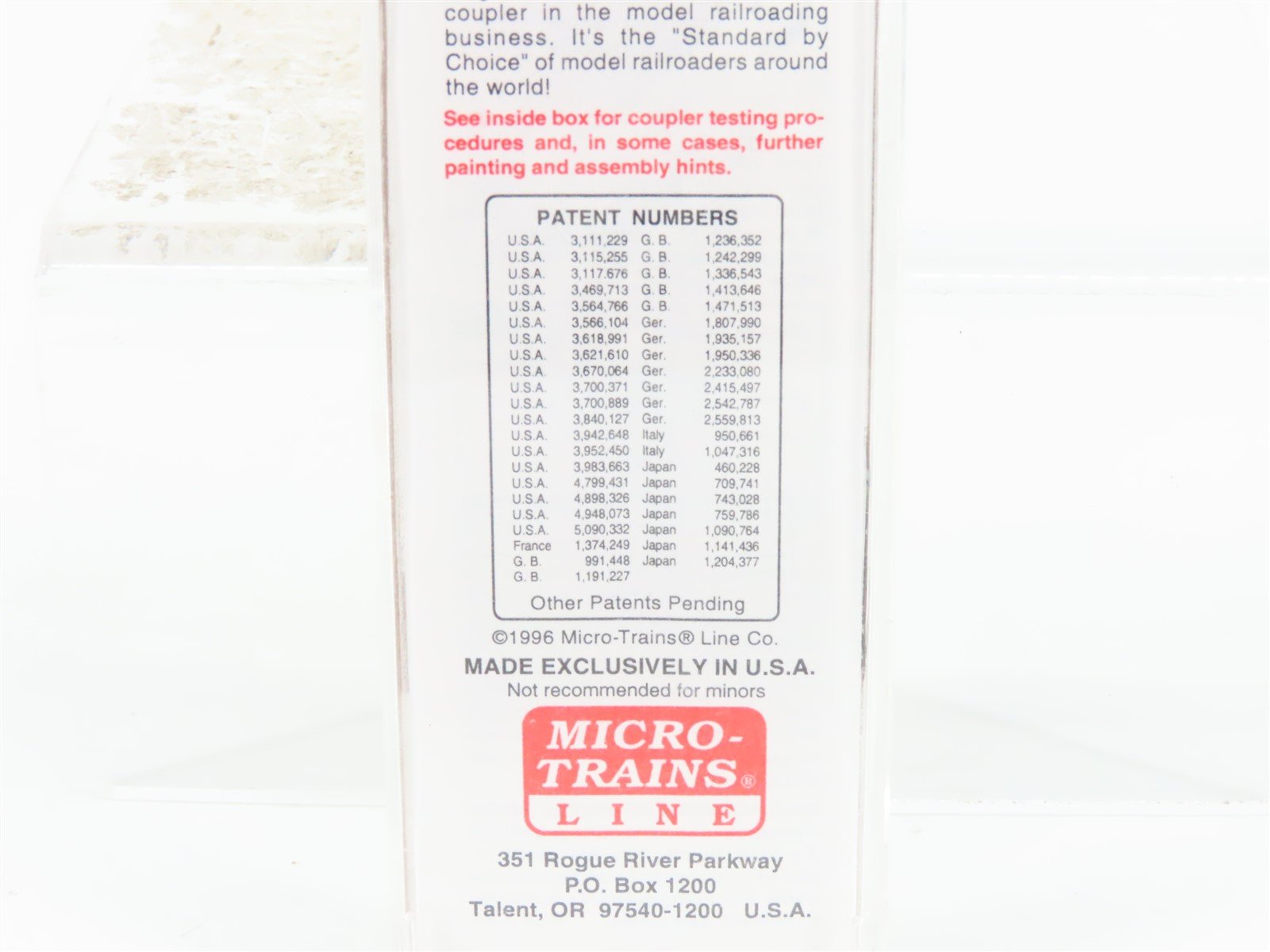 N Scale Micro-Trains MTL 21240 WM Western Maryland 40' Plug Door Box Car #14