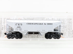 N Scale Micro-Trains MTL 86030 C&O Chesapeake & Ohio 2-Bay Open Hopper #130