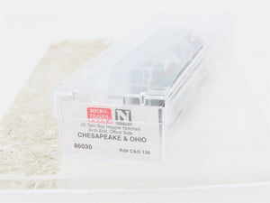 N Scale Micro-Trains MTL 86030 C&O Chesapeake & Ohio 2-Bay Open Hopper #130
