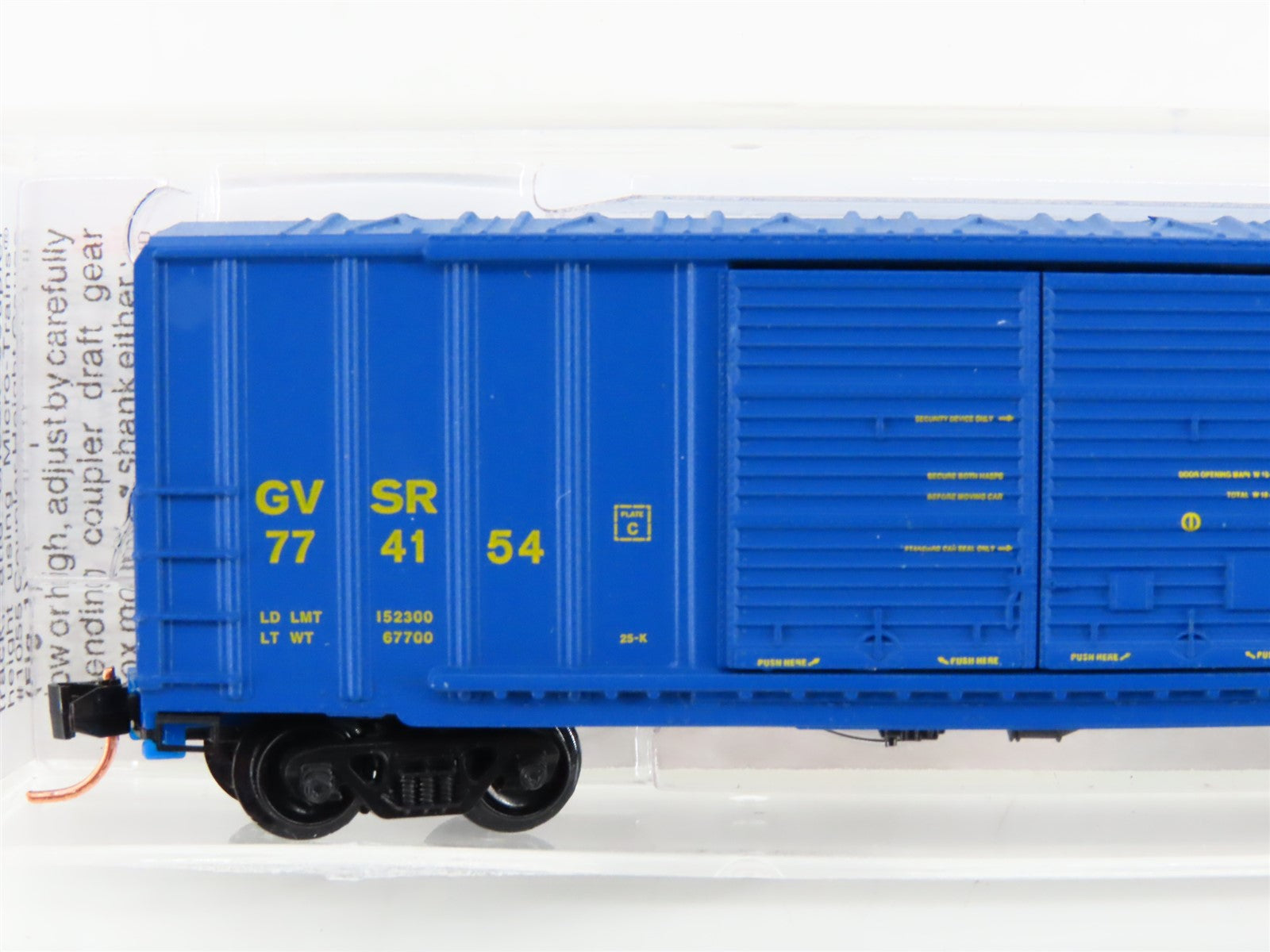 N Scale Micro-Trains MTL 30190 GVSR Golden West Service 50' Box Car #774154