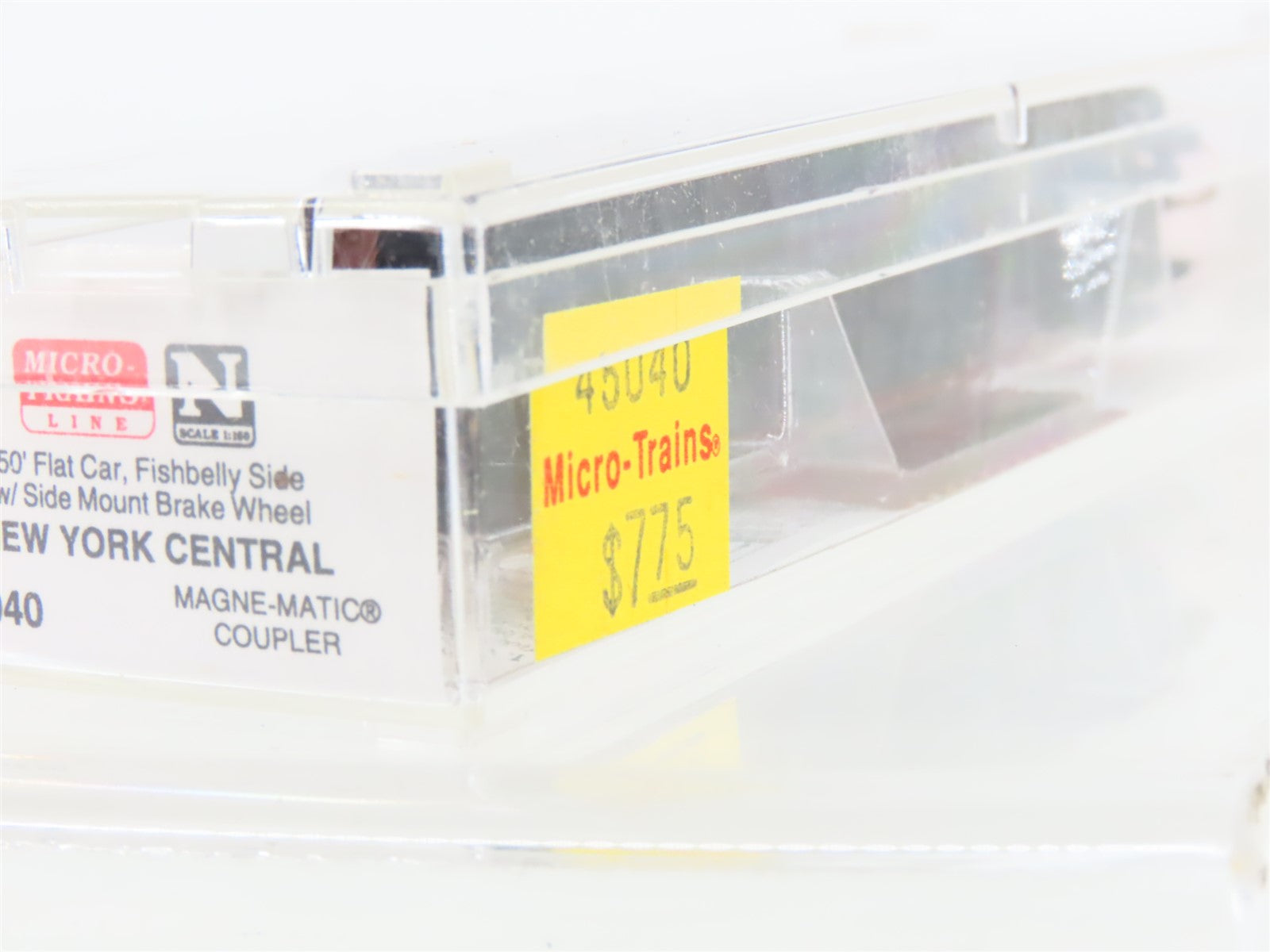 N Scale Micro-Trains MTL 45040 NYC New York Central 50' Flat Car #499853