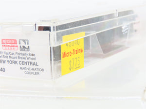 N Scale Micro-Trains MTL 45040 NYC New York Central 50' Flat Car #499853