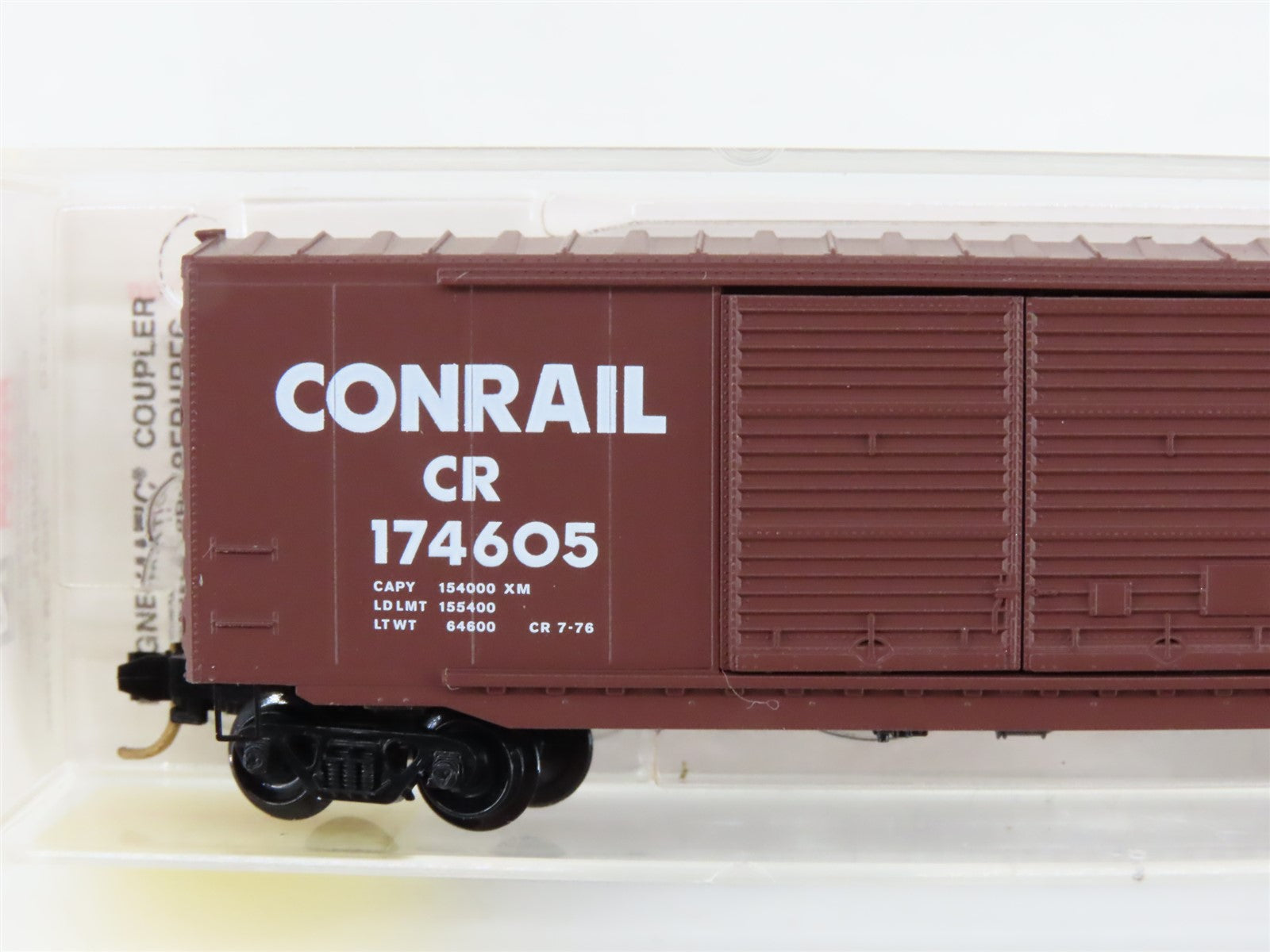 N Scale Micro-Trains MTL 37010 CR Conrail 50' Double Door Box Car #174605