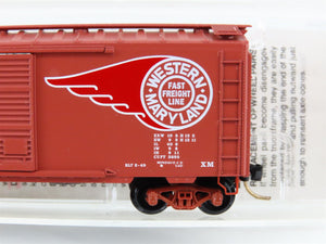 N Scale Micro-Trains MTL 20396 WM Western Maryland Fast Freight 40' Boxcar 29140