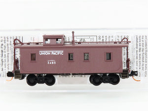 N Scale Micro-Trains MTL 05000010 LA&SL Union Pacific 34' Caboose #3485