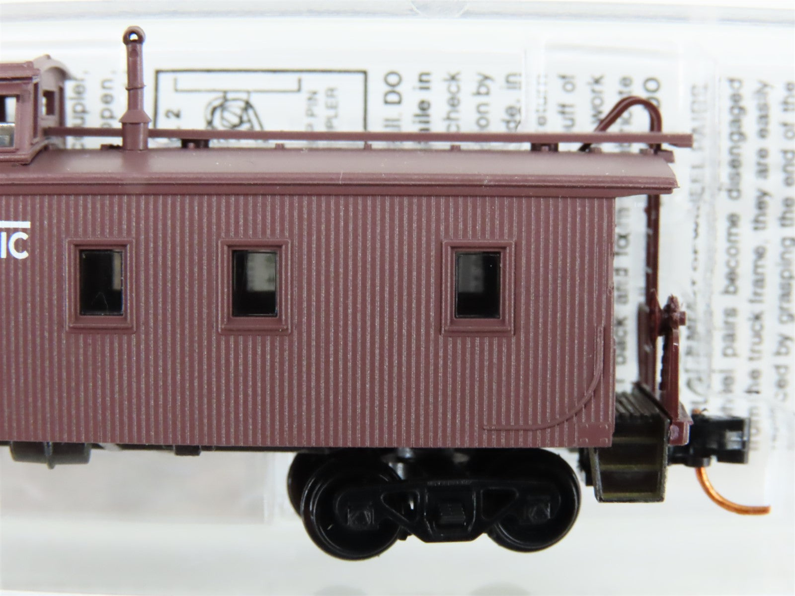 N Scale Micro-Trains MTL 05000010 LA&SL Union Pacific 34' Caboose #3485