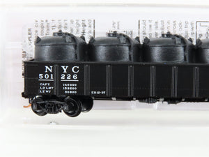 N Micro-Trains MTL 10500722 NYC New York Central 50' Gondola #501226 w/ Load