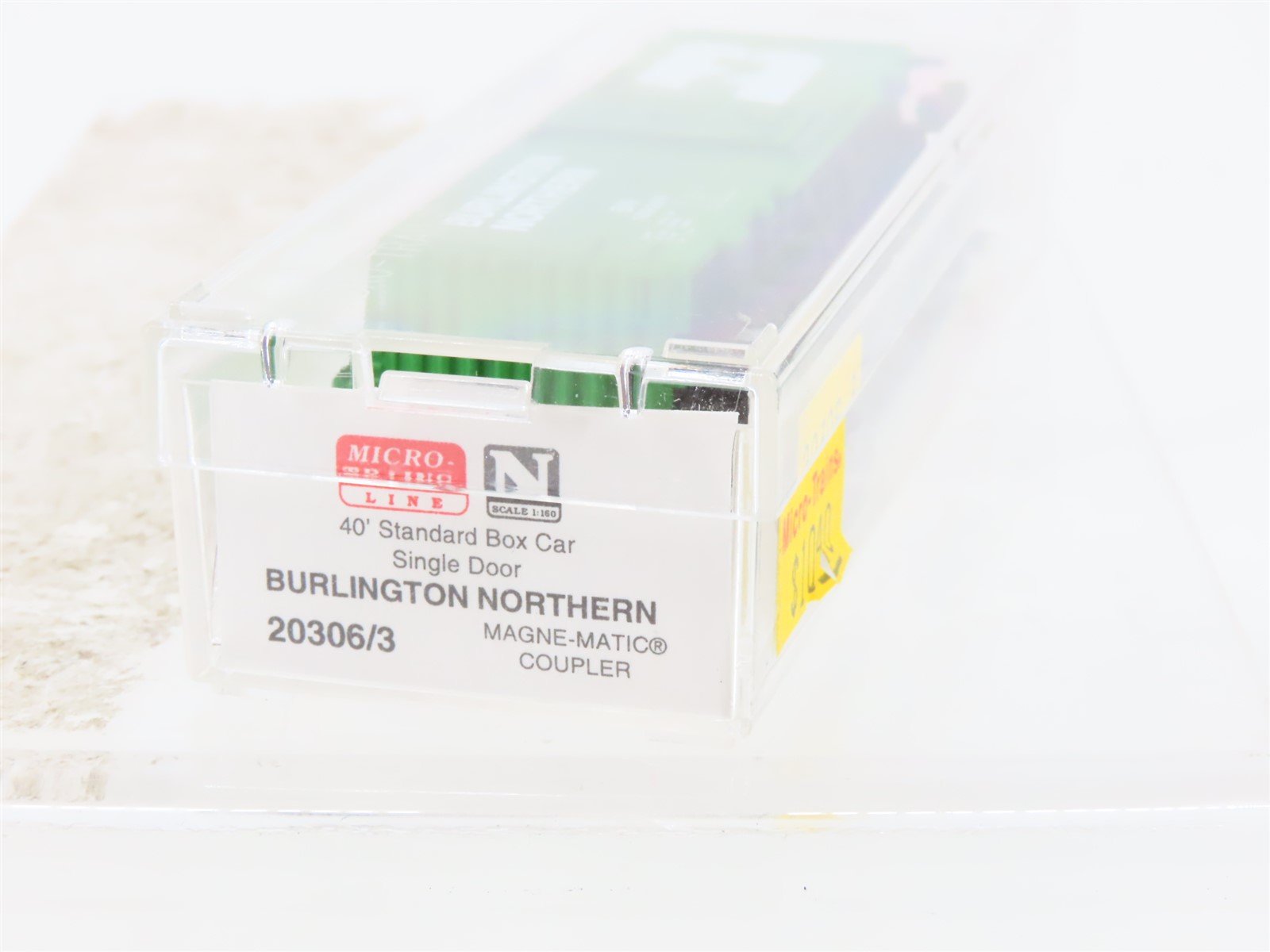 N Scale Micro-Trains MTL 20306/3 BN Burlington Northern 40' Box Car #189290