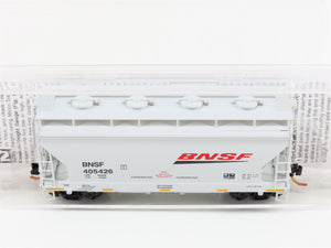 N Scale Micro-Trains MTL 09200281 BNSF Railway 2-Bay Covered Hopper #405426