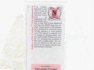 N Scale Micro-Trains MTL 94180 BNSF Railway 3-Bay Covered Hopper #420505