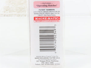 N Scale Micro-Trains MTL 94180 BNSF Railway 3-Bay Covered Hopper #420505
